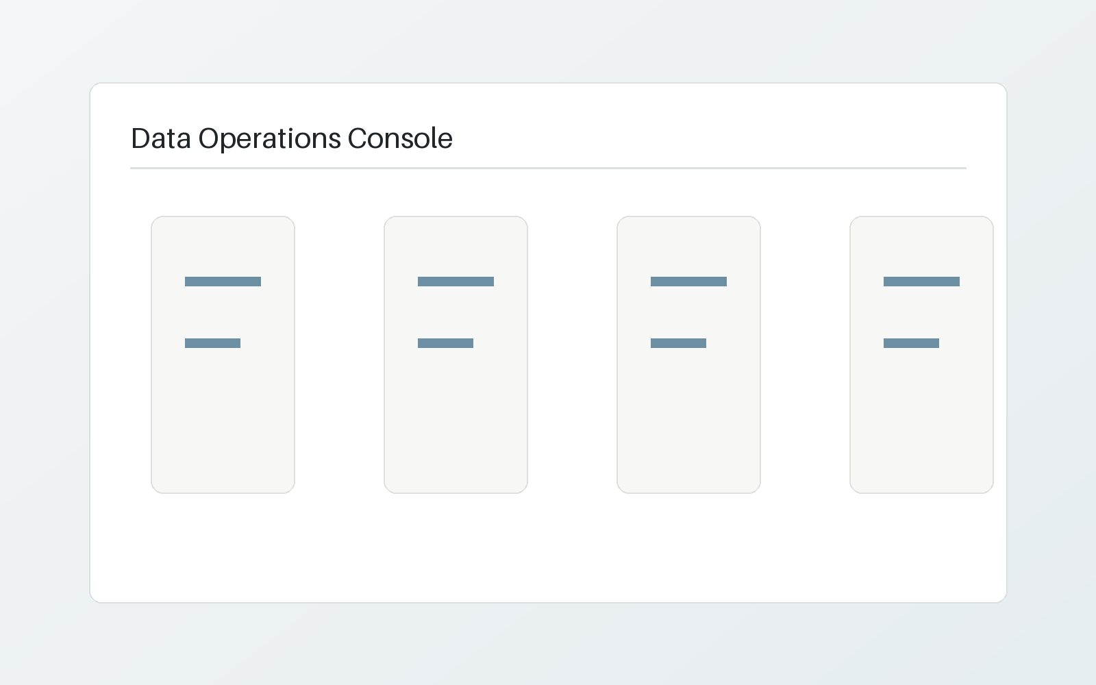 Data operations preview